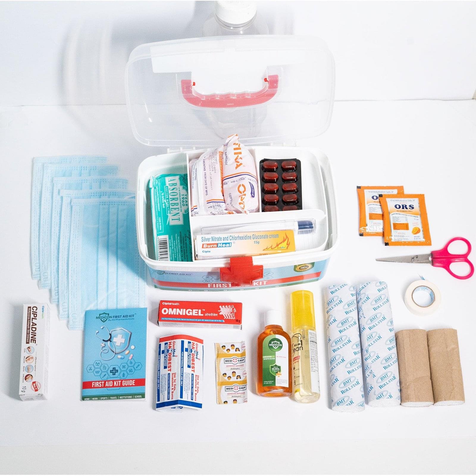 MEDICON First Aid Kit - Large(White) - Image 2